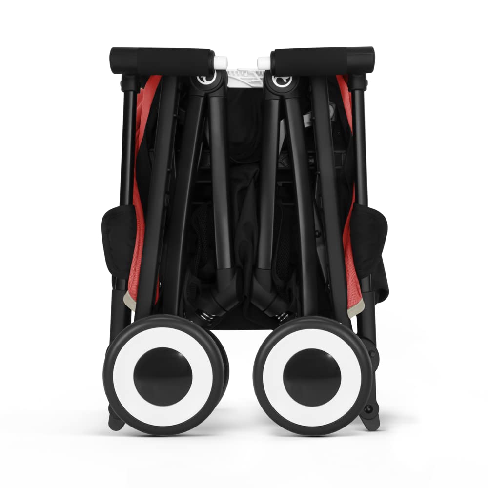 CYBEX Gold Kinderwagen Libelle mit One-Pull Harness, Von ca. 6 Monaten bis ca. 4 Jahre (max. 22 kg), Ultraleicht (nur 6 kg), Almond Beige (Beige mit taupefarbenem Rahmen)