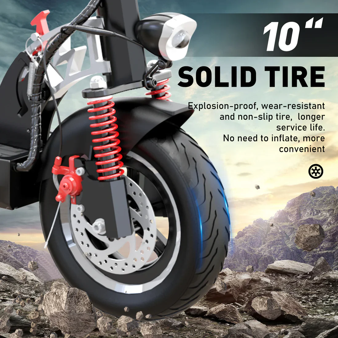 HITWAY HB24 E-Scooter mit Sitz – 800W Motor, 48V Batterie