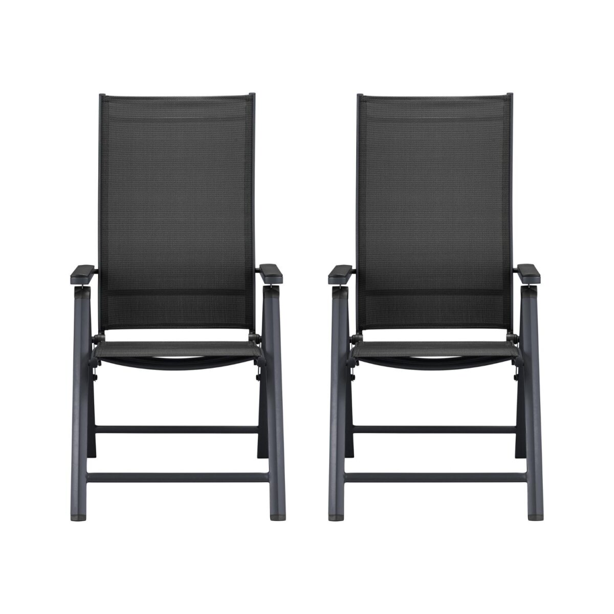 LIVARNO home Alu-Hochlehner »Houston«, 2 Stück, grau - B-Ware sehr gut