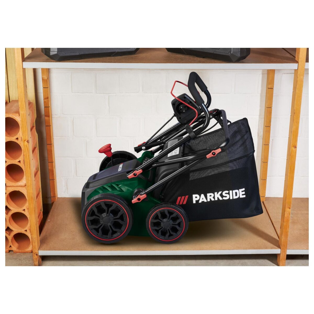 PARKSIDE® 2-in-1 Elektro-Vertikutierer und Rasenlüfter »PELV 1800 A1«, mit 4-stufiger Tiefeneinstellung - B-Ware sehr gut