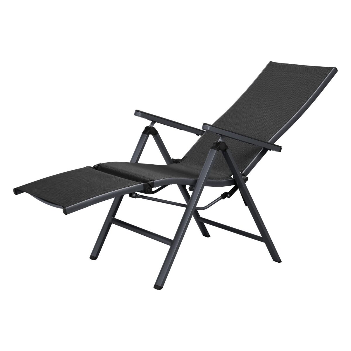 LIVARNO home Alu-Relaxsessel »Houston«, grau - B-Ware sehr gut