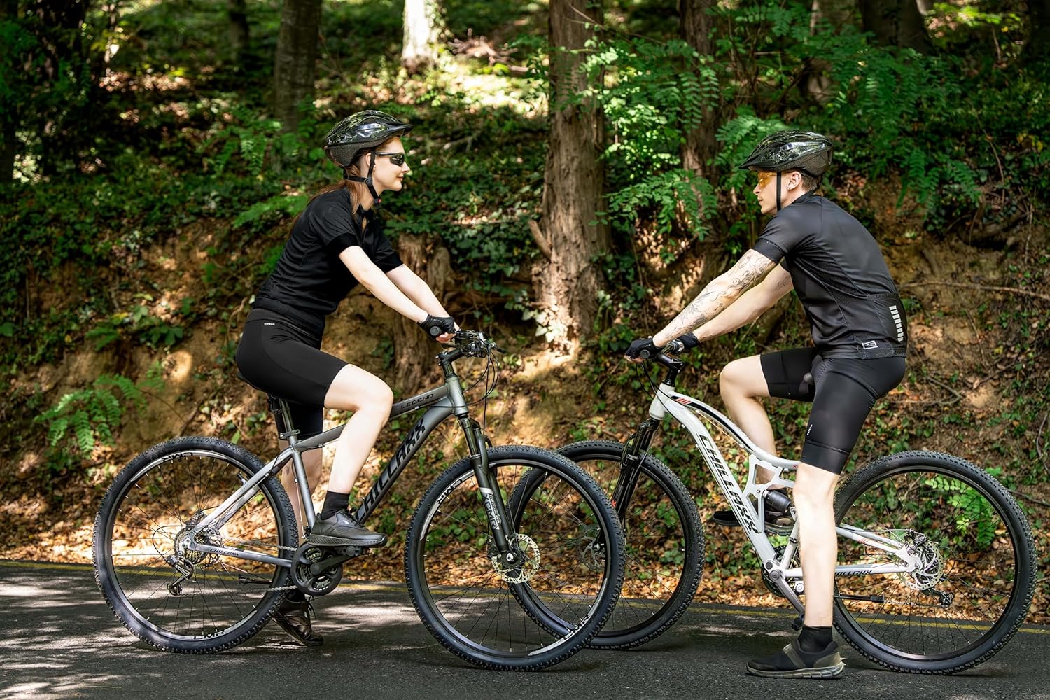 Chillaxx Bike Falcon Premium Mountainbike in 24,26,27.5 und 29 Zoll - Fahrrad für Jungen, Mädchen, Damen und Herren - Scheibenbremse- 21 Gang-Schaltung - Vollfederung