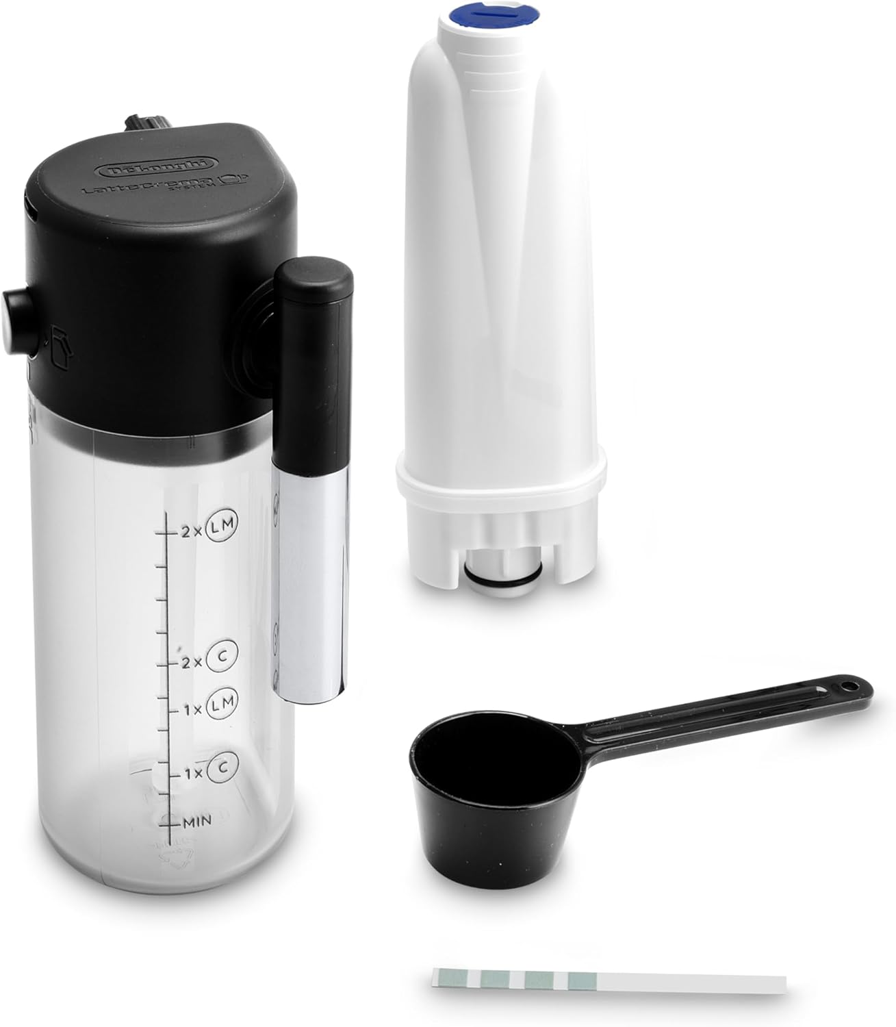 De'Longhi Magnifica Evo ECAM 292.81.B Kaffeevollautomat mit LatteCrema Milchsystem, 7 Direktwahltasten für Cappuccino, Espresso und weitere Kaffeespezialitäten, 2-Tassen-Funktion, Schwarz