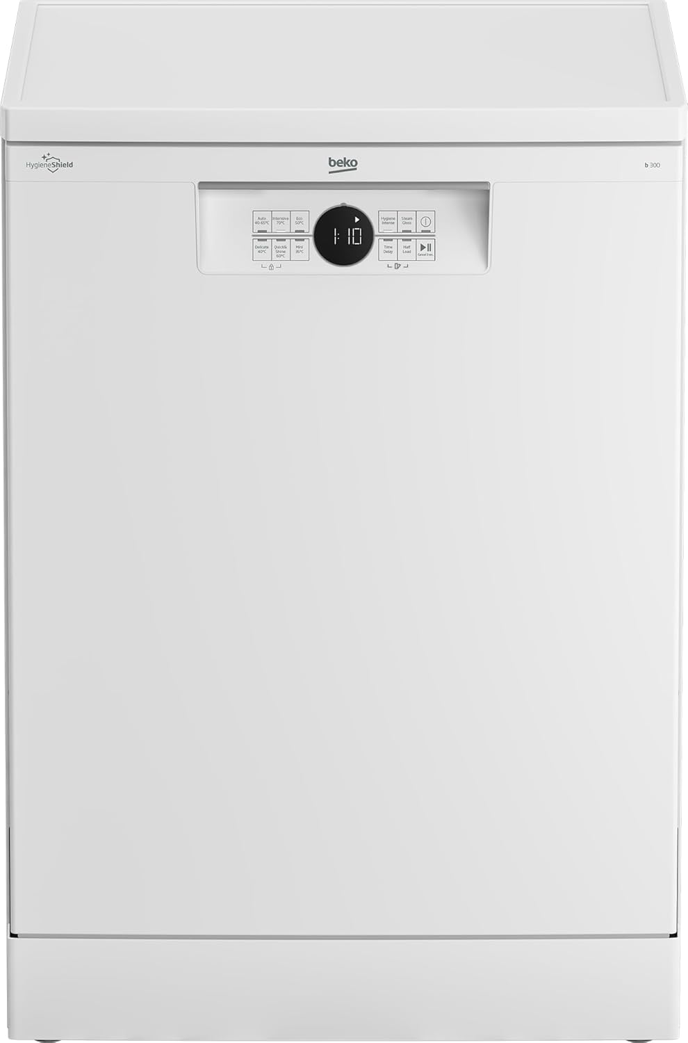 Beko BDFN26420W b300 freistehender Geschirrspüler, unterbaufhig, Platz für 14 Magedecke, Pro Inverter Motor, TrayWash, HygieneIntense, 6 Programme, WaterSafe+, Wei