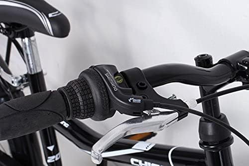 Talson 20 Zoll Kinderfahrrad mit 6-Gang und Beleuchtung nach STVO Blackgreen