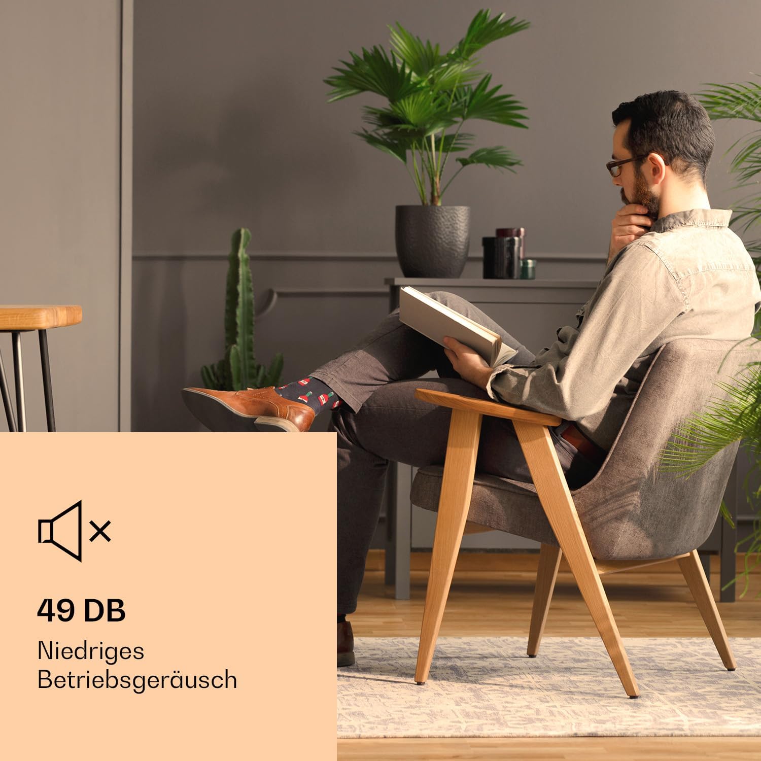 Klarstein ia 8 - Spülmaschine, Geschirrspüler, Freistehend, Teilintegriert, F, 55 cm breit, 8 Maßgedecke, 6 Programme, Aquastop, silber