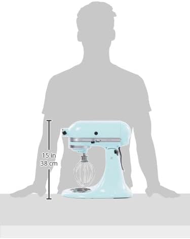 KitchenAid Küchenmaschine I Artisan I Kippbarem Food Processor I Teigknetmaschine mit 5 Zubehör | 2 Schüsseln aus Edelstahl | 4.8 L | Pistaccio