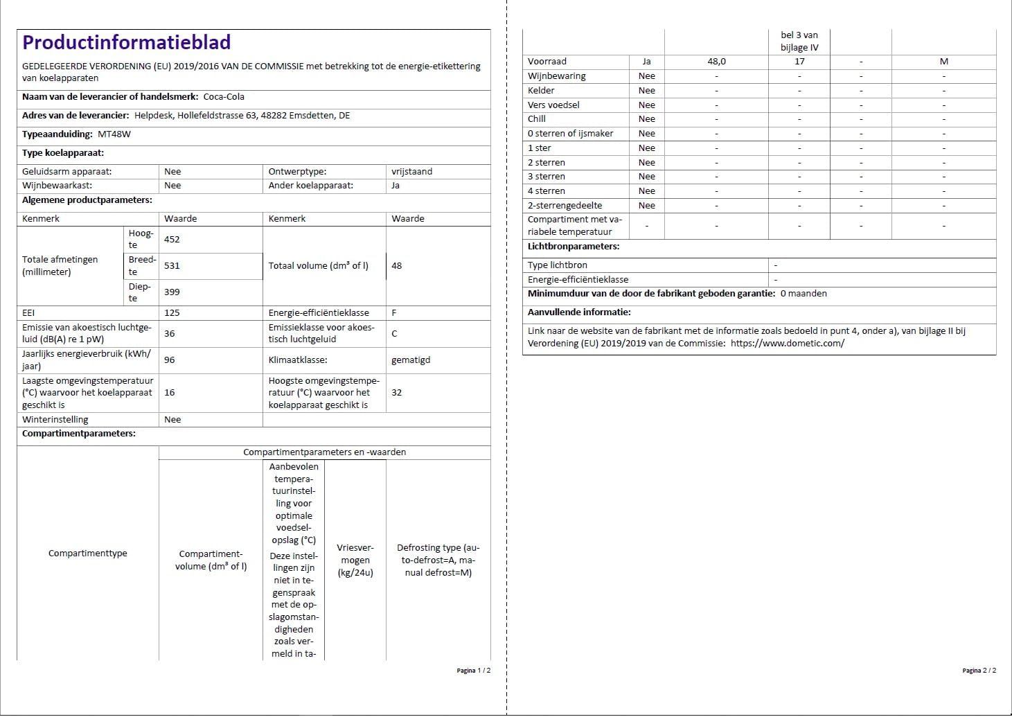 Mobicool MT48W AC/DC - elektrische Kühlbox mit Rollen passend für eine komplette Getrnkekiste / Bierkiste, 48 Liter, 12 V und 230 V für Auto, Lkw, Boot, Reisemobil und Steckdose, Blau