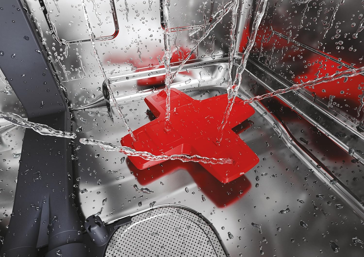 Hoover HF 4C6F0PW Geschirrspüler; 14 Maßgedecke; Freistehend, 60 cm breit; Energieeffizienzklasse C; Smarte Bedienung mit WiFi + Bluetooth-Technologie