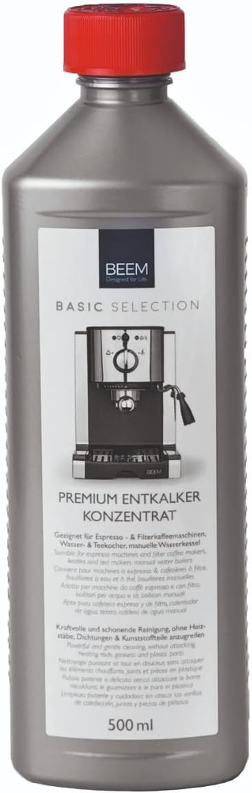 BEEM FRESH-AROMA-PERFECT III Filterkaffeemaschine mit Mahlwerk - Duo | Mit Thermos- & Glaskanne | Aroma-Plus-Funktion | 24-H-Timer | 1000 W | für bis zu je 10 Tassen [Edelstahl]