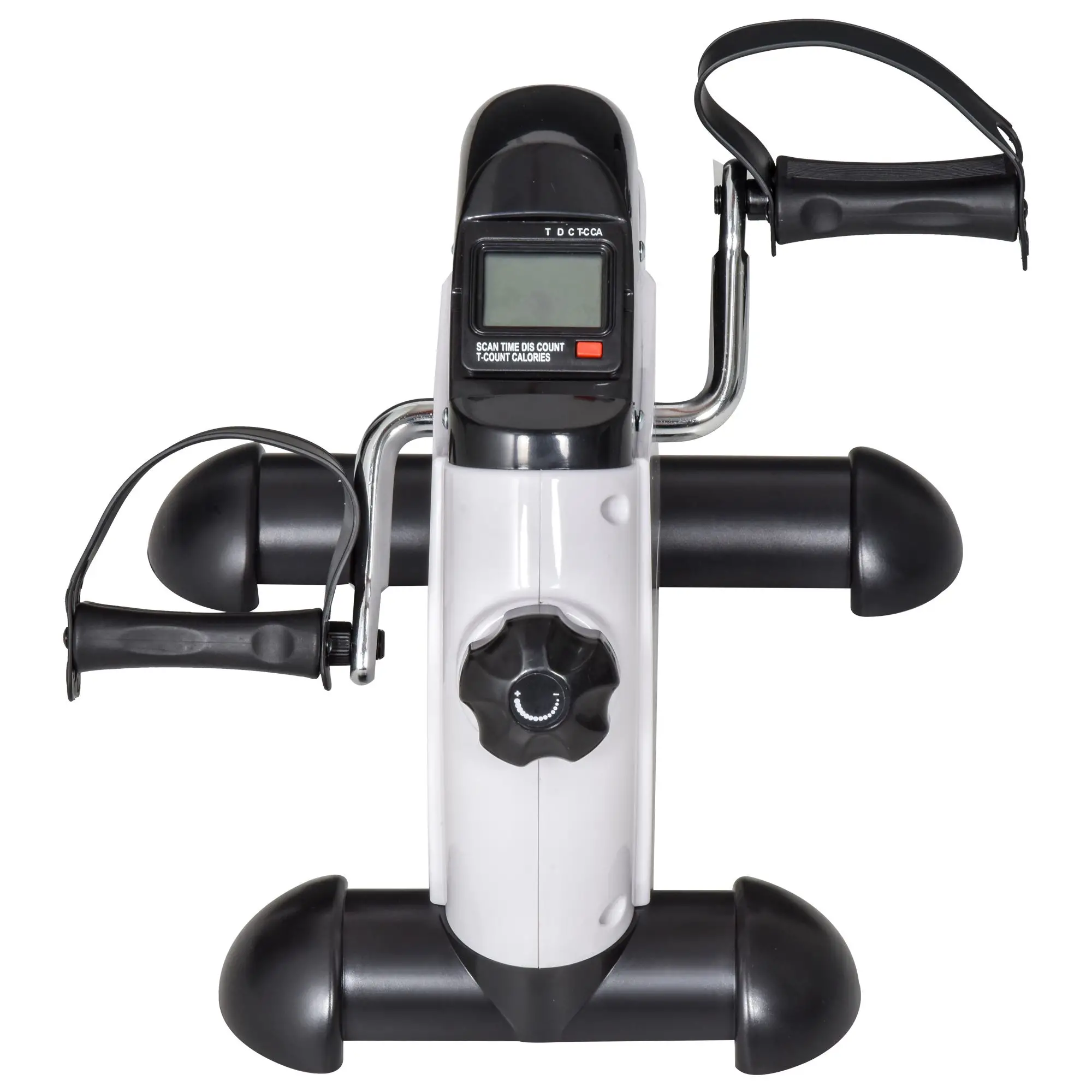 HOMCOM Mini Heimtrainer Fitnessbike LCD-Display verstellbarer Widerstand