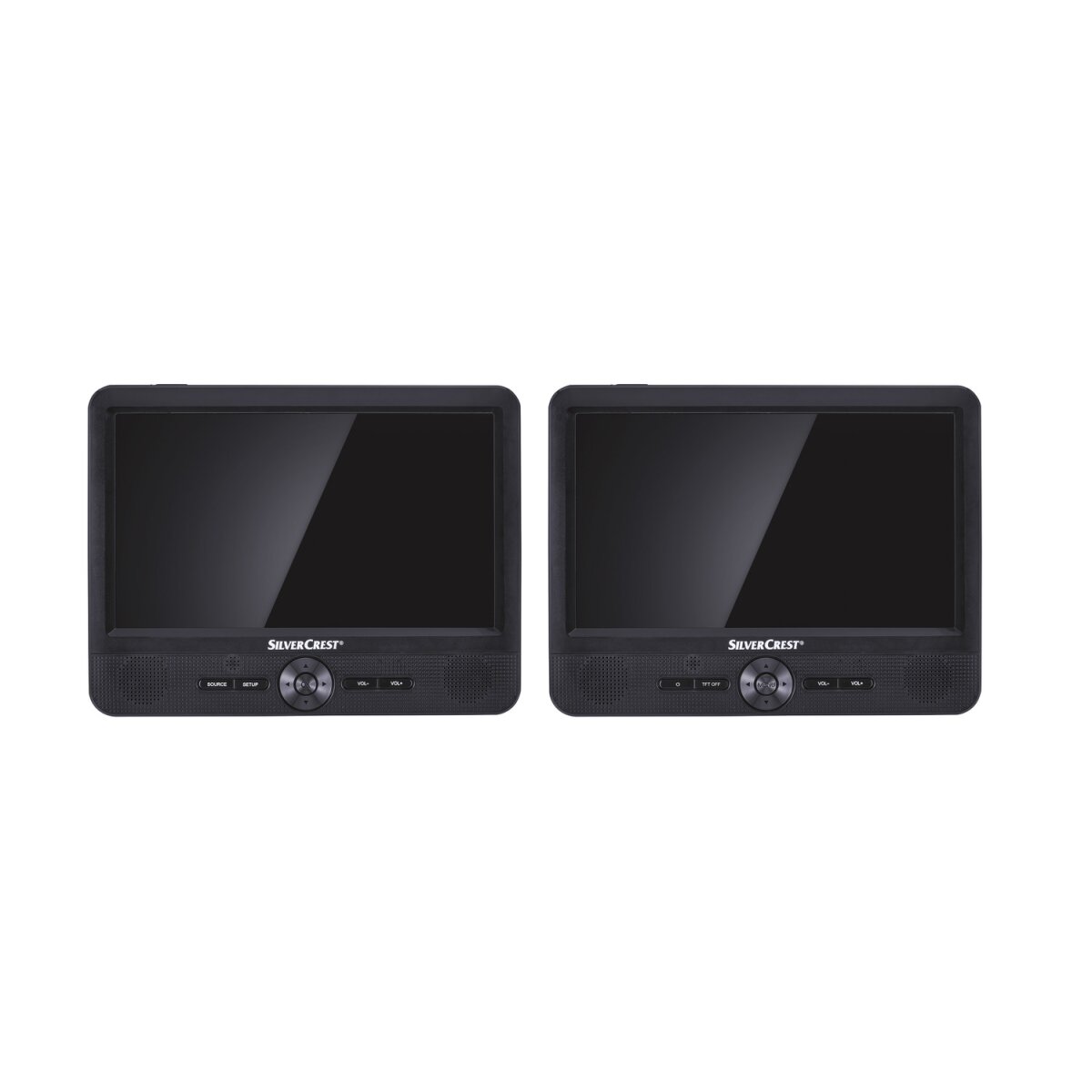 SILVERCREST® Tragbarer DVD-Player »SPDP 18 A1«, mit 2 Bildschirmen - B-Ware sehr gut