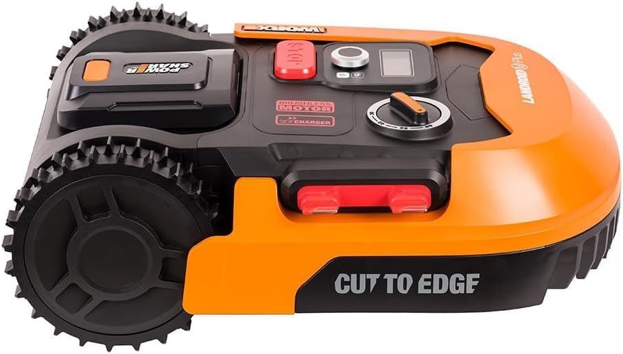 WORX Landroid M WR141E Mhroboter/Akkurasenmher für kleine Grten bis 500 qm/Selbstfahrender Rasenmher für einen sauberen Rasenschnitt, Bunt