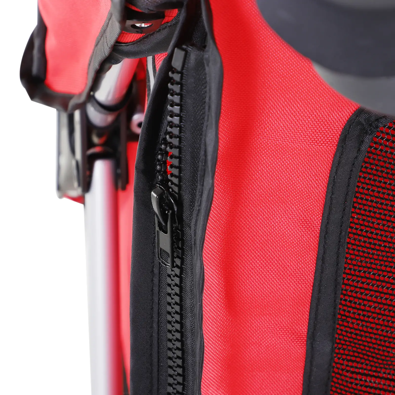 PawHut Hundebuggy faltbar mit Feststellbremse und Einkaufskorb