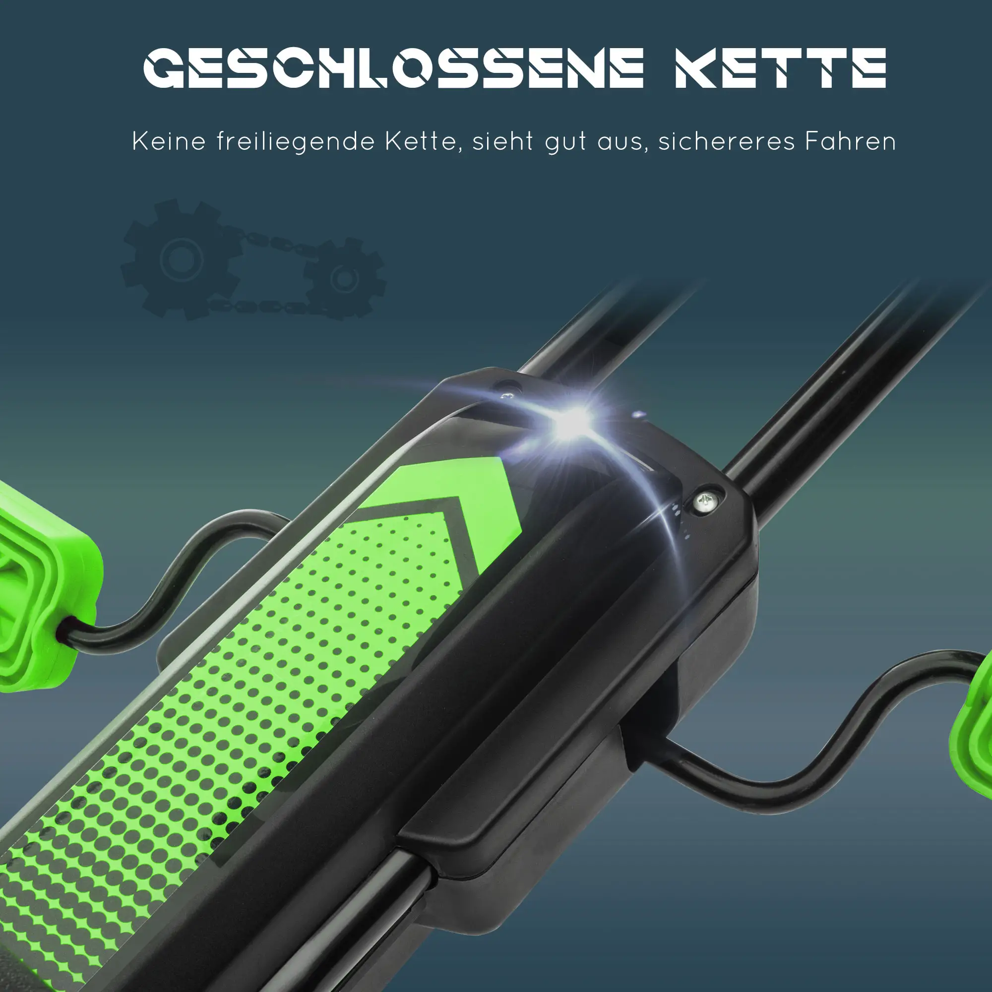 HOMCOM Gokart Kinderfahrzeug 3-fach verstellbarer Sitz Gummireifen