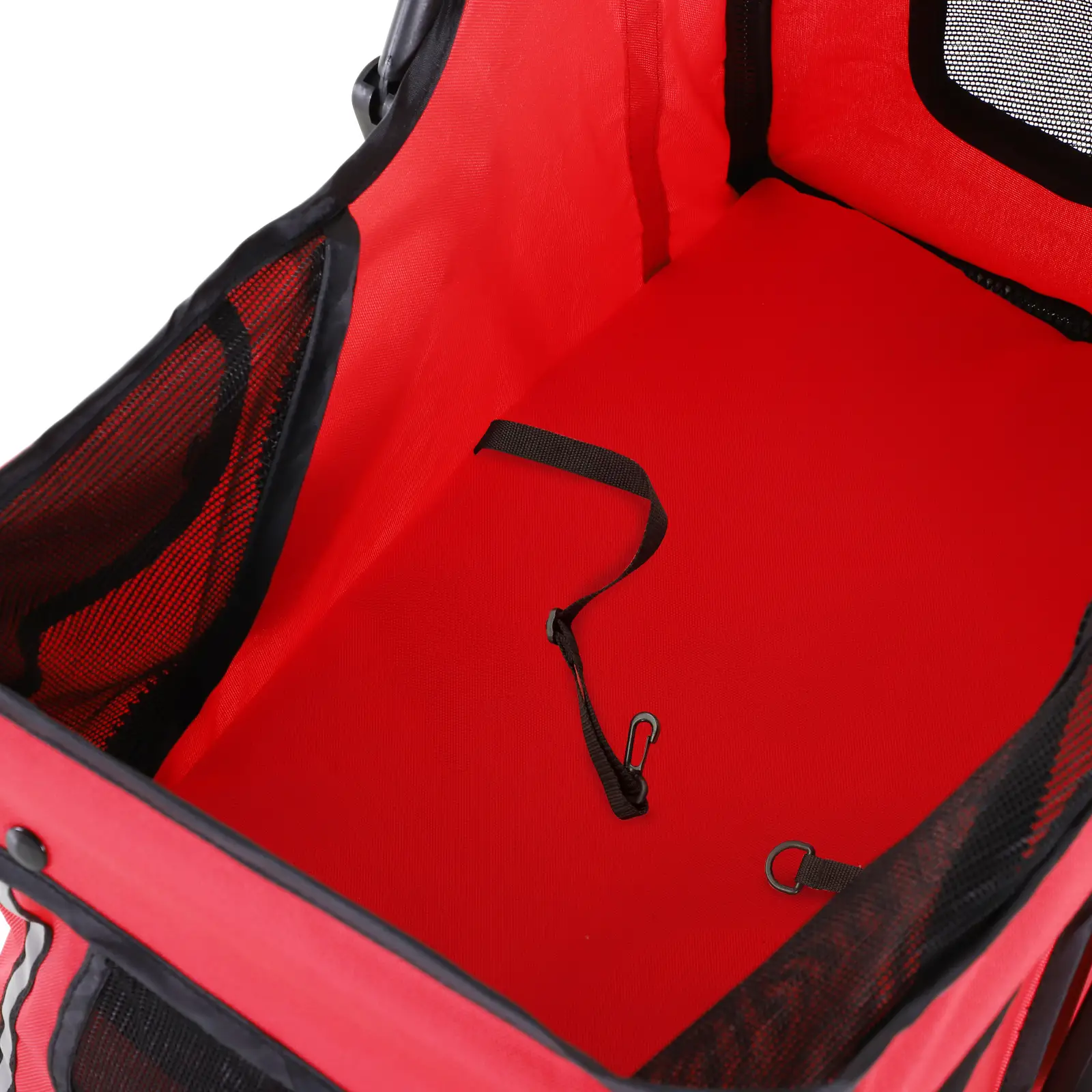 PawHut Hundebuggy faltbar mit Feststellbremse und Einkaufskorb