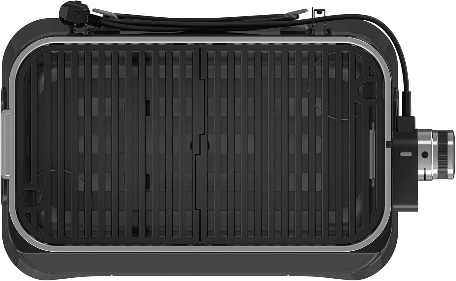 Campingaz Grill Attitude2go, Gasgrill & Elektrogrill, Tischgrill, tragbarer Balkon-, Camping-Grill, mit Deckel, Thermometer und Gusseisen-Grillrost, Betrieb mit Gas oder Elektro