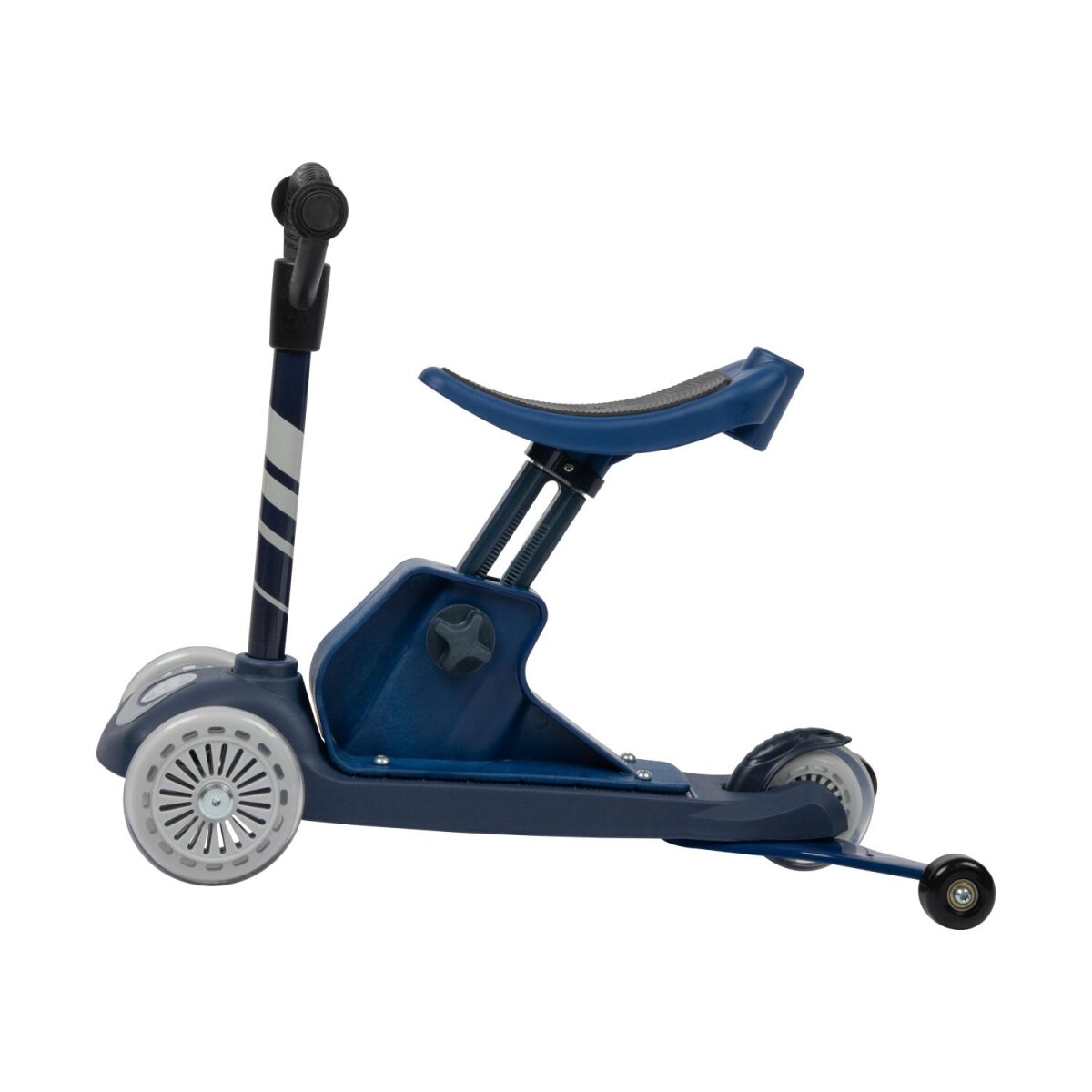 Playtive 4-in-1 Tri-Scooter, mit Stützrädern (Blau) - B-Ware sehr gut