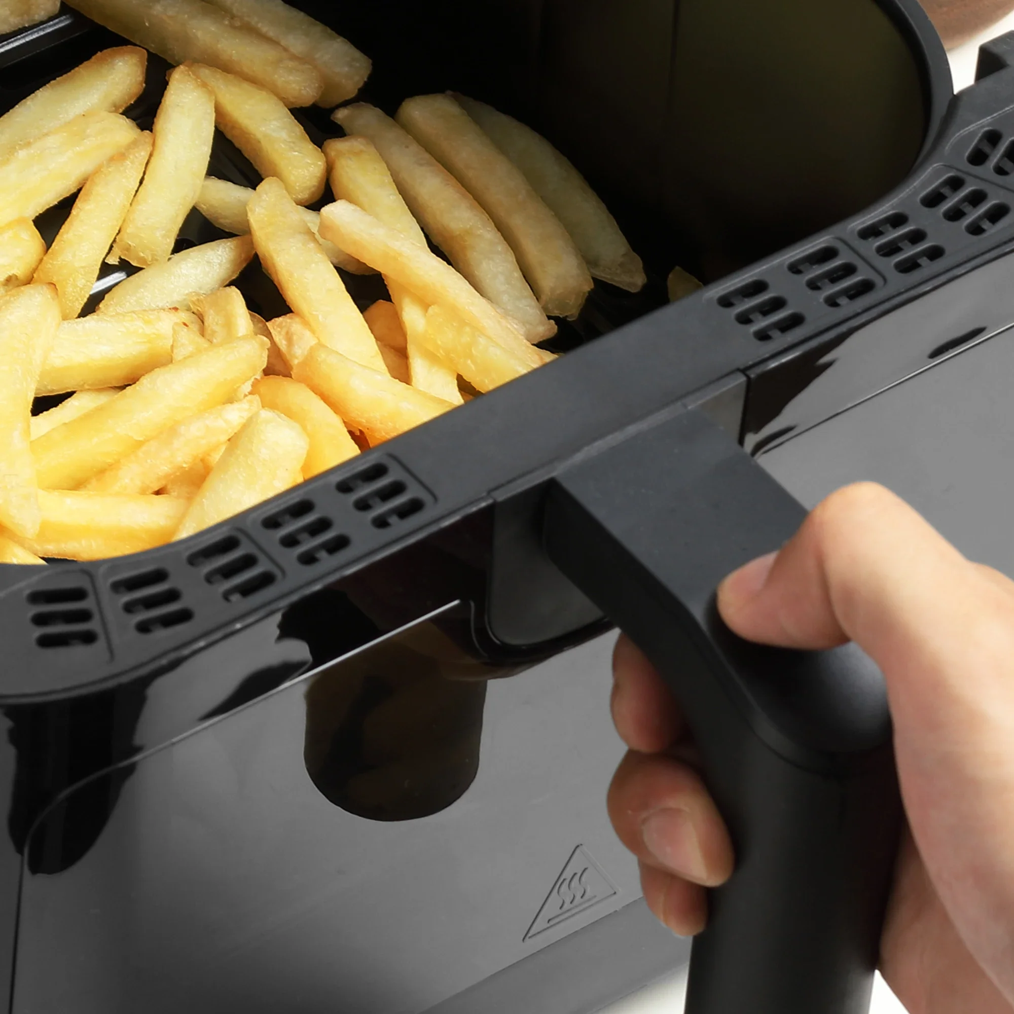 HOMCOM Heißluftfritteuse Airfryer fettarm schnelles Garen