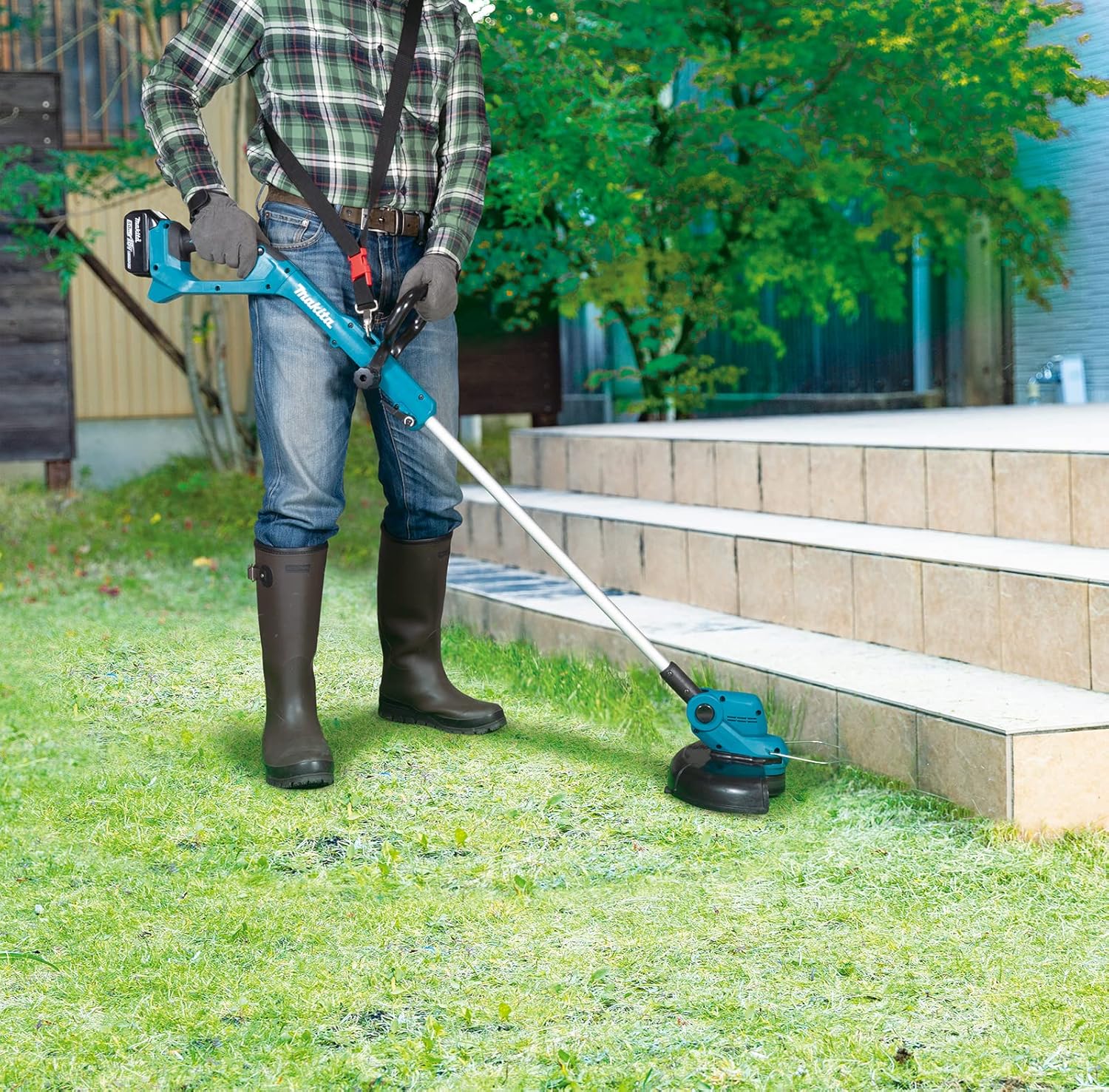 Makita DLM382Z Akku-Rasenmäher 2x18 V (ohne Akku, ohne Ladegerät)