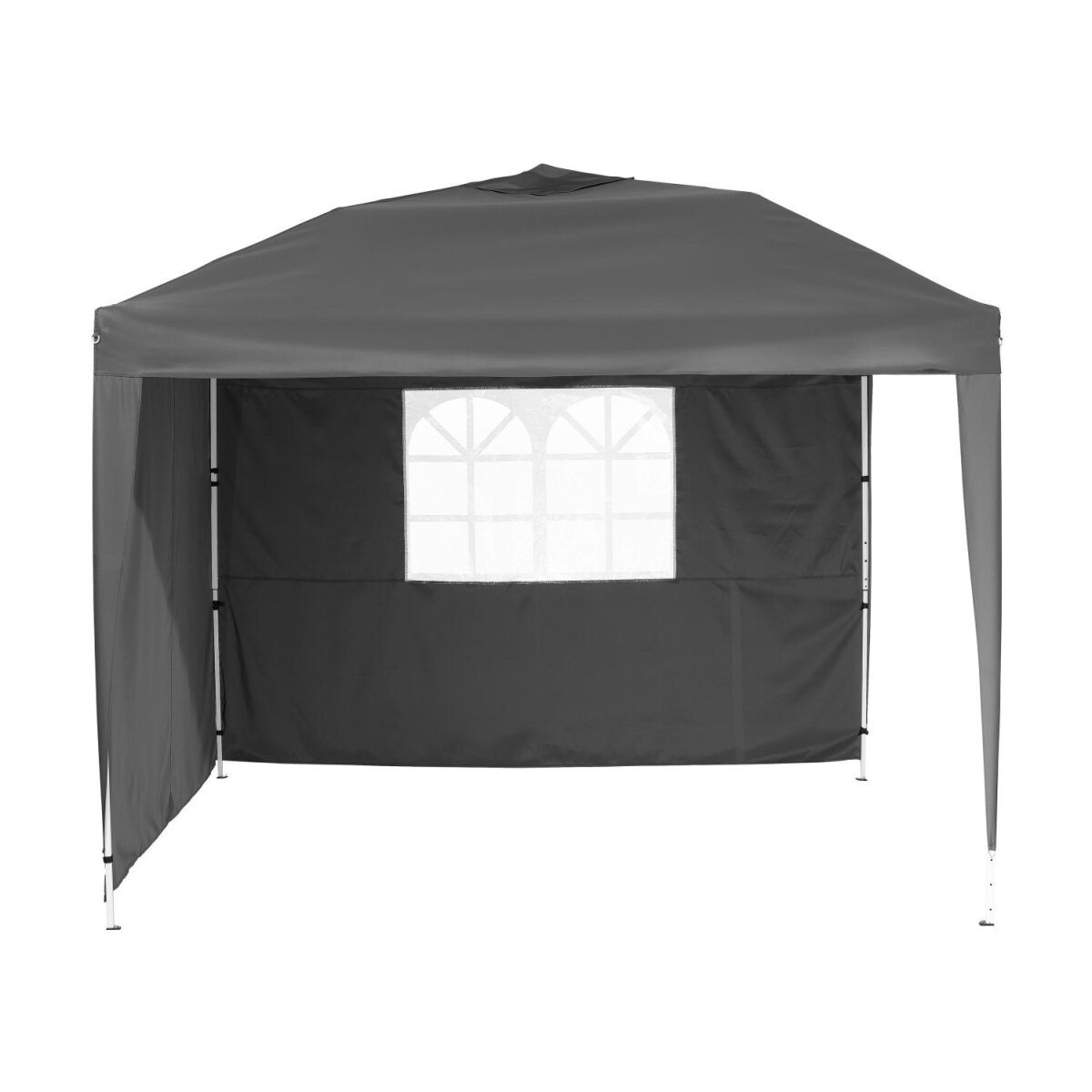 LIVARNO home Faltpavillon, mit 2 Wänden, grau - B-Ware sehr gut