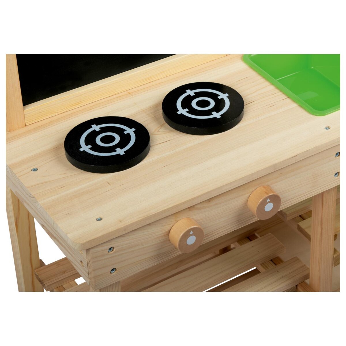 Playtive Outdoorküche, stabile Konstruktion aus Echtholz - B-Ware sehr gut