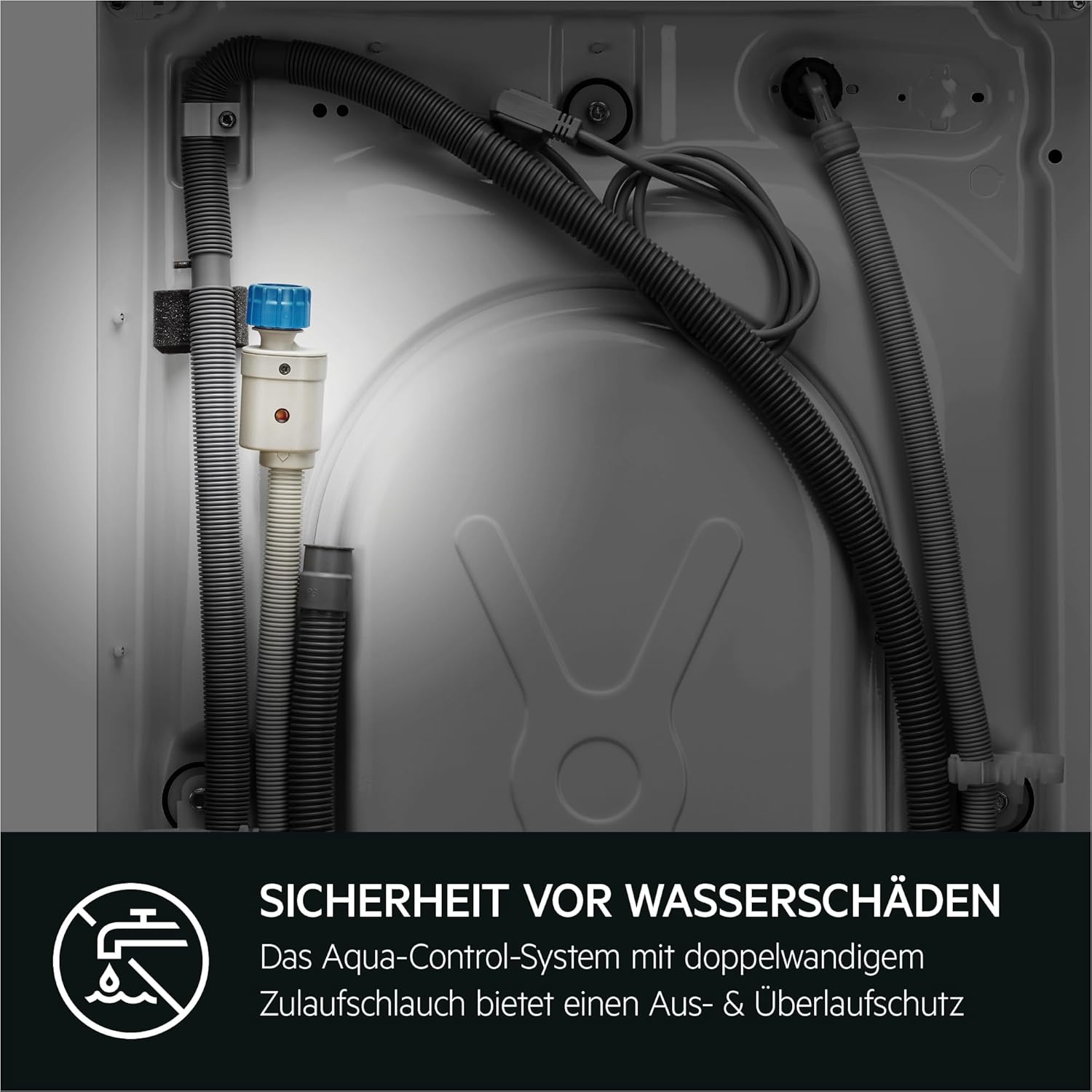 AEG LTR7A71370 Waschmaschine Toplader / Serie 7000 mit ProSteam / ProSteam - Auffrischfunktion / 7,0 kg / Leise / Mengenautomatik / Nachlegefunktion / Wasserstopp / 1300 U/min