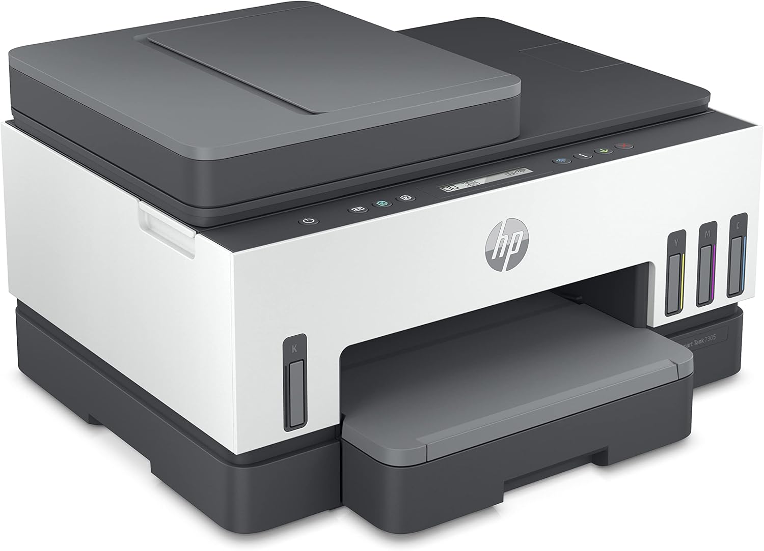 HP Smart Tank 7605 4-in-1 Multifunktionsdrucker (WLAN; Duplex; ADF) – 3 Jahre Tinte inklusive, 3 Jahre Garantie, großer Tintentank, hohe Reichweite, Drucken in hoher Qualität