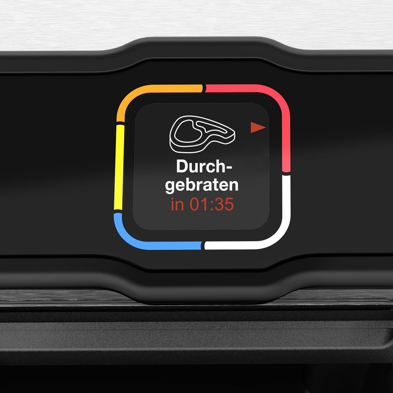 Tefal OptiGrill Elite Kontaktgrill, 12 Programme, Digitales Display mit Garstufenanzeige, Abnehmbare Platten, Elektrogrill, Edelstahl, GC750D16