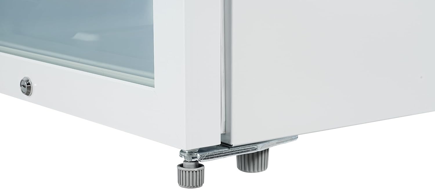 METRO Professional Mini-Kühlschrank GPC1088, 88 L, 1.052 kWh/24h, 3 Edelstahl-Drahtböden, schwarz