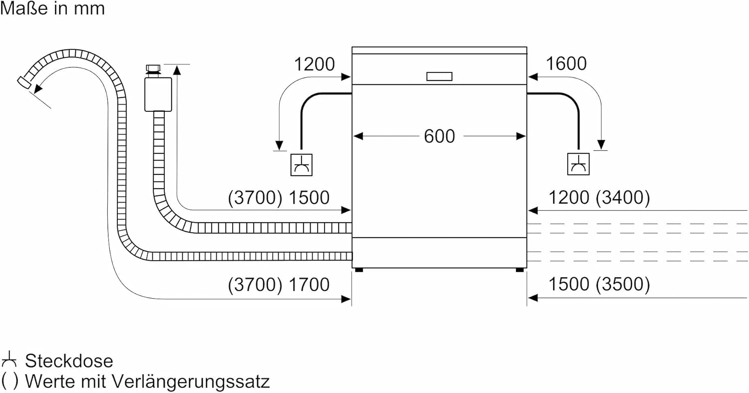 Bosch Hausgerte SMV6ZCX49E Serie 6 er Geschirrspüler Vollintegriert, Besteckschublade, Silence Programm besonders leise, PerfectDry mit Zeolith trocknet sogar Kunststoff