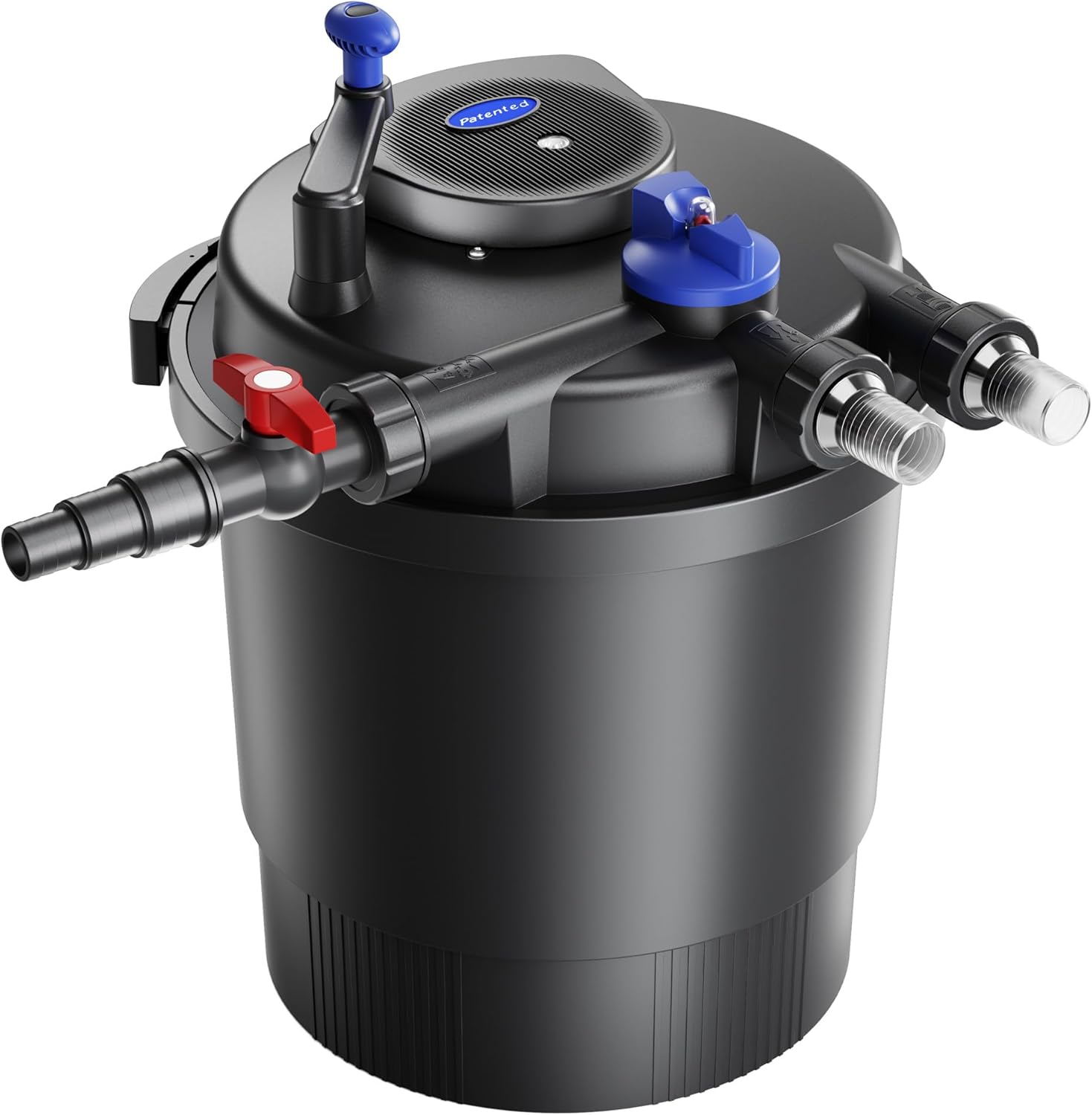 SunSun CPF-15000 Druckteichfilter 10.000 l/h / 18 W UVC Einheit, Teichdruckfilter für Teiche bis 30.000 Liter, Teichklärer, Filteranlage