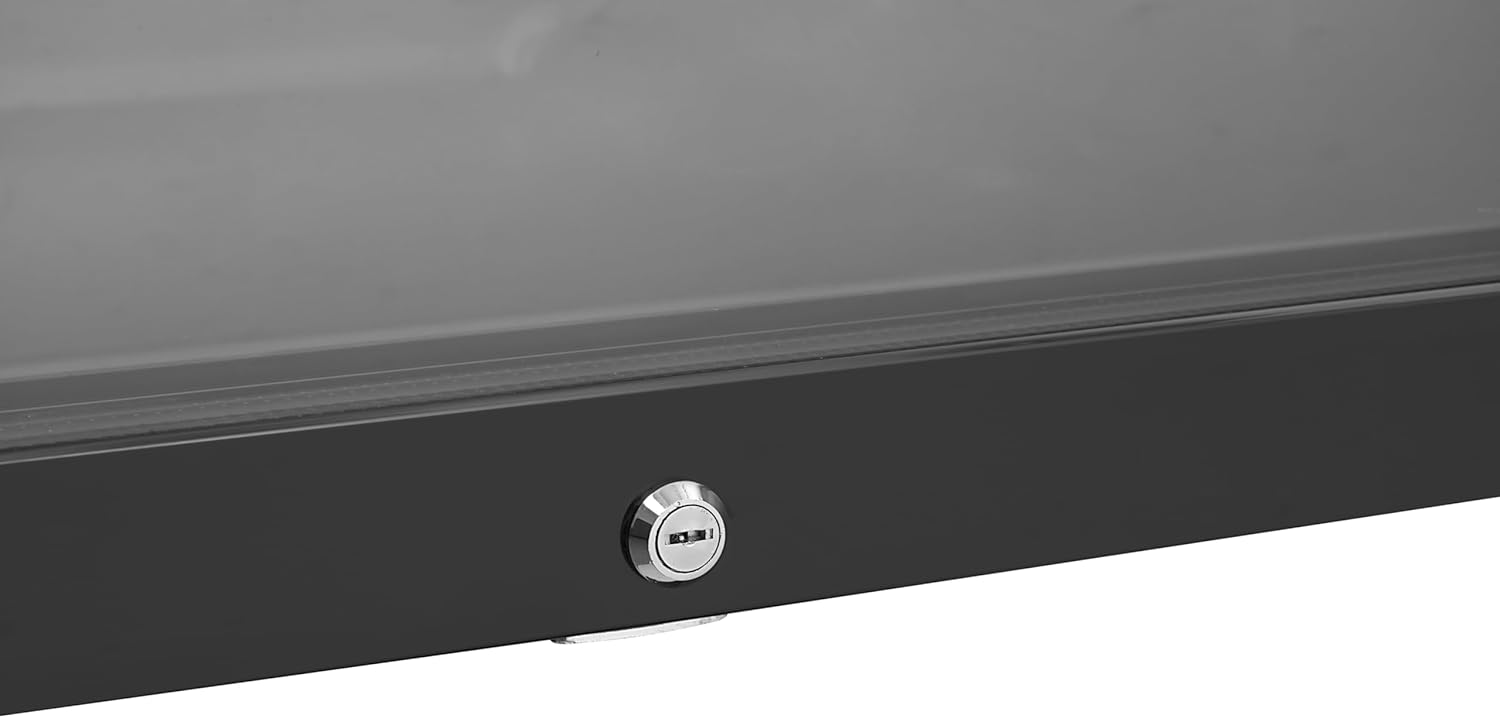 METRO Professional Mini-Kühlschrank GPC1088, 88 L, 1.052 kWh/24h, 3 Edelstahl-Drahtböden, schwarz