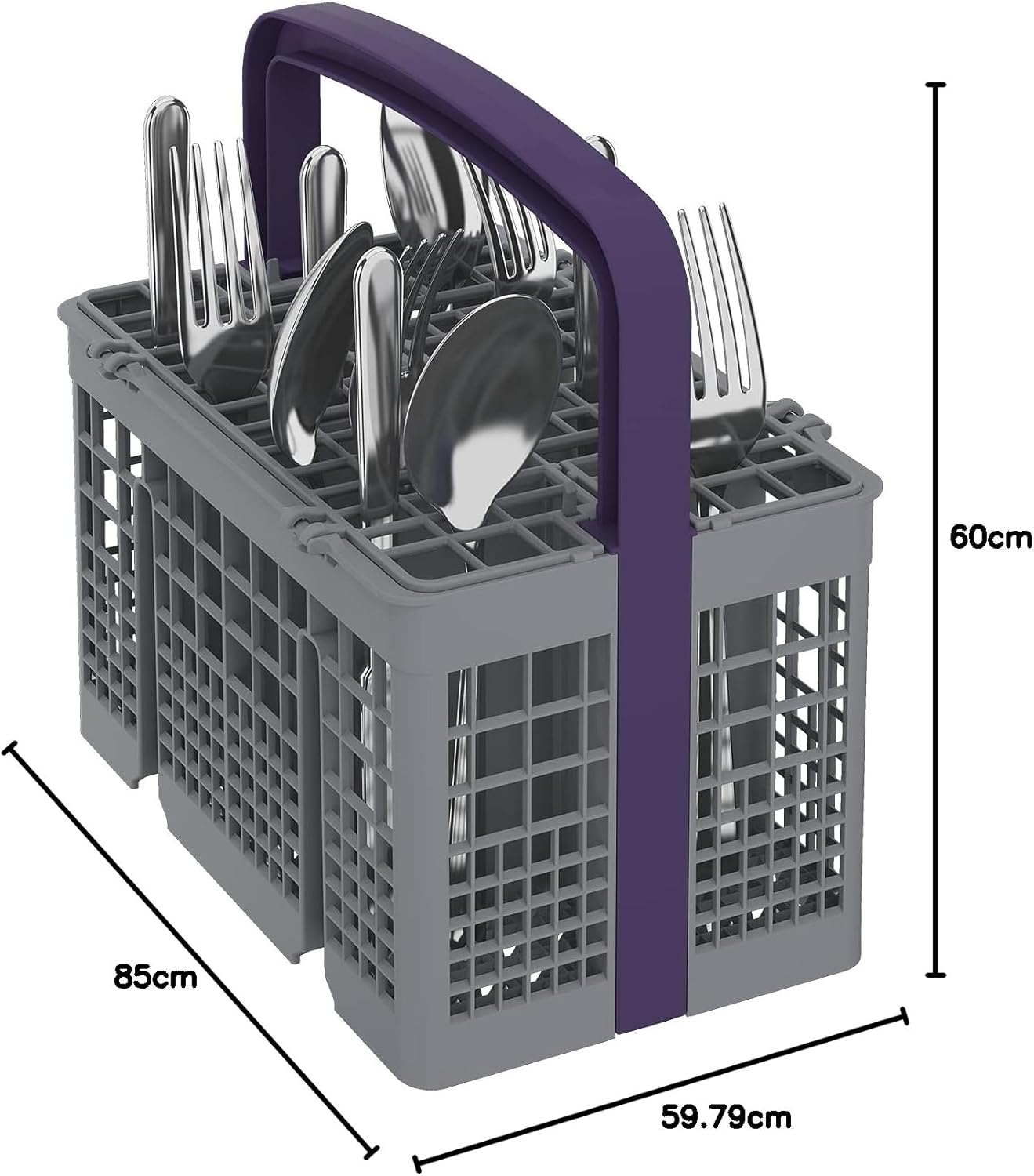 Beko BDFN26420W b300 freistehender Geschirrspüler, unterbaufhig, Platz für 14 Magedecke, Pro Inverter Motor, TrayWash, HygieneIntense, 6 Programme, WaterSafe+, Wei