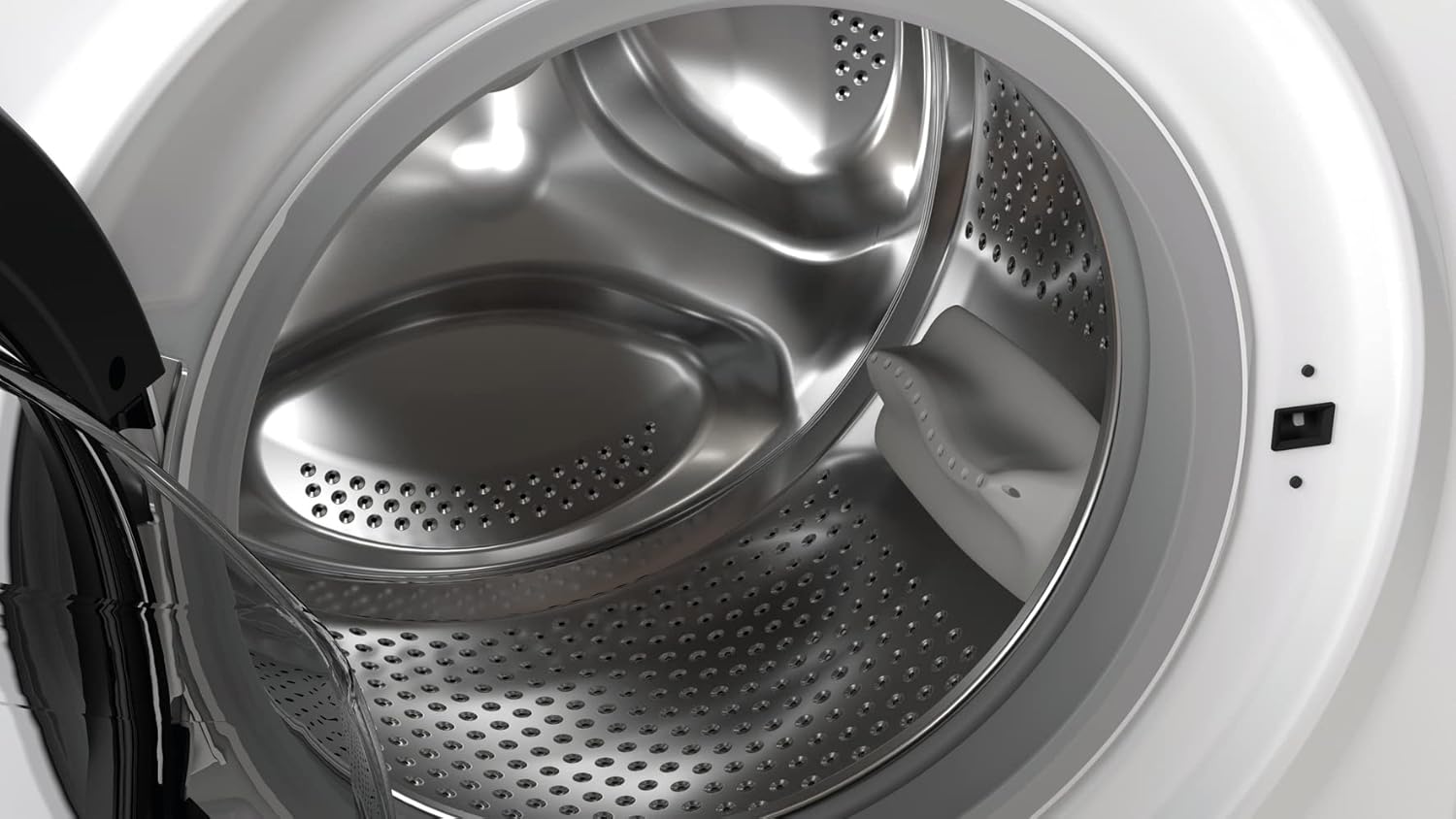 Bauknecht W Active 711 B Waschmaschine-Frontlader/ 7kg/ 1400 U/min/Kraftvolle Fleckentfernung/Dampf Programme/Steam Hygiene mit Antivirus/Steam Refresh/Stopp&Add Funktion/Dynamic Inverter-Motor