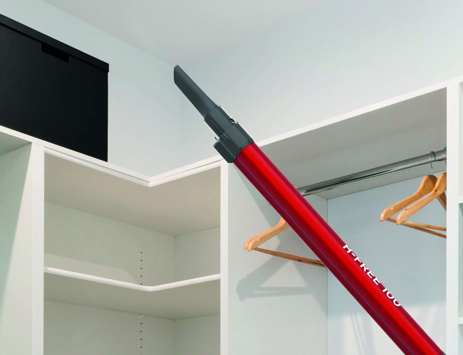 Hoover Akku-Staubsauger Tierhaare H-FREE 100 PETS ohne Beutel + Tierdüse I bis 40 Min. Laufzeit I Staubsauger kabellos mit LED, XL Staubbehlter & Parkfunktion I Akkusauger mit Fugendüse & Staubbürste