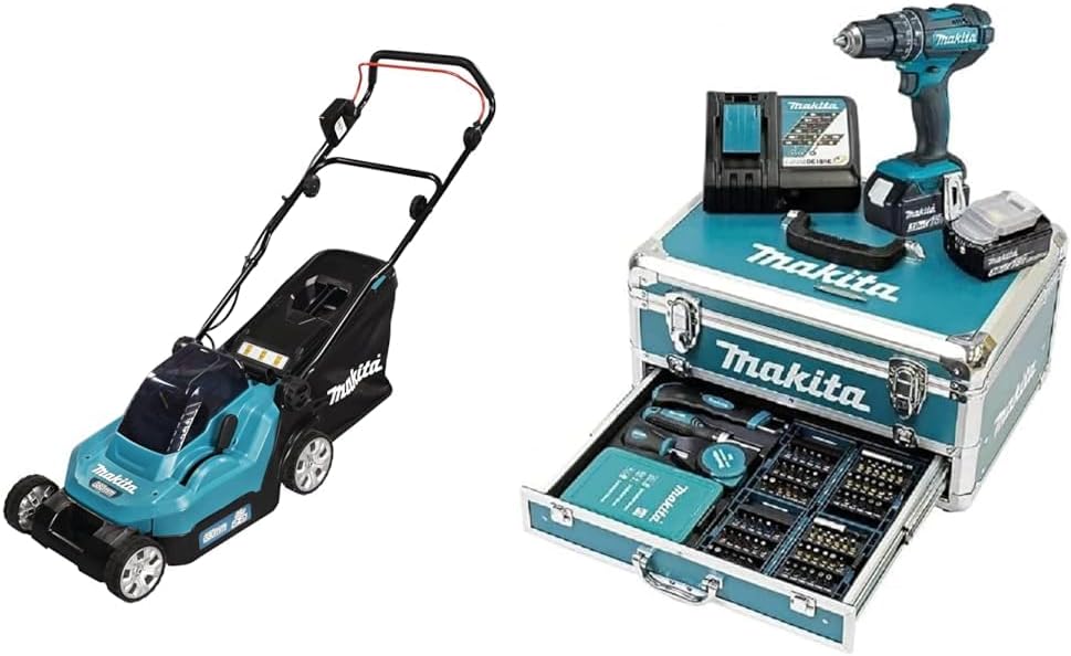 Makita DLM382Z Akku-Rasenmäher 2x18 V (ohne Akku, ohne Ladegerät)