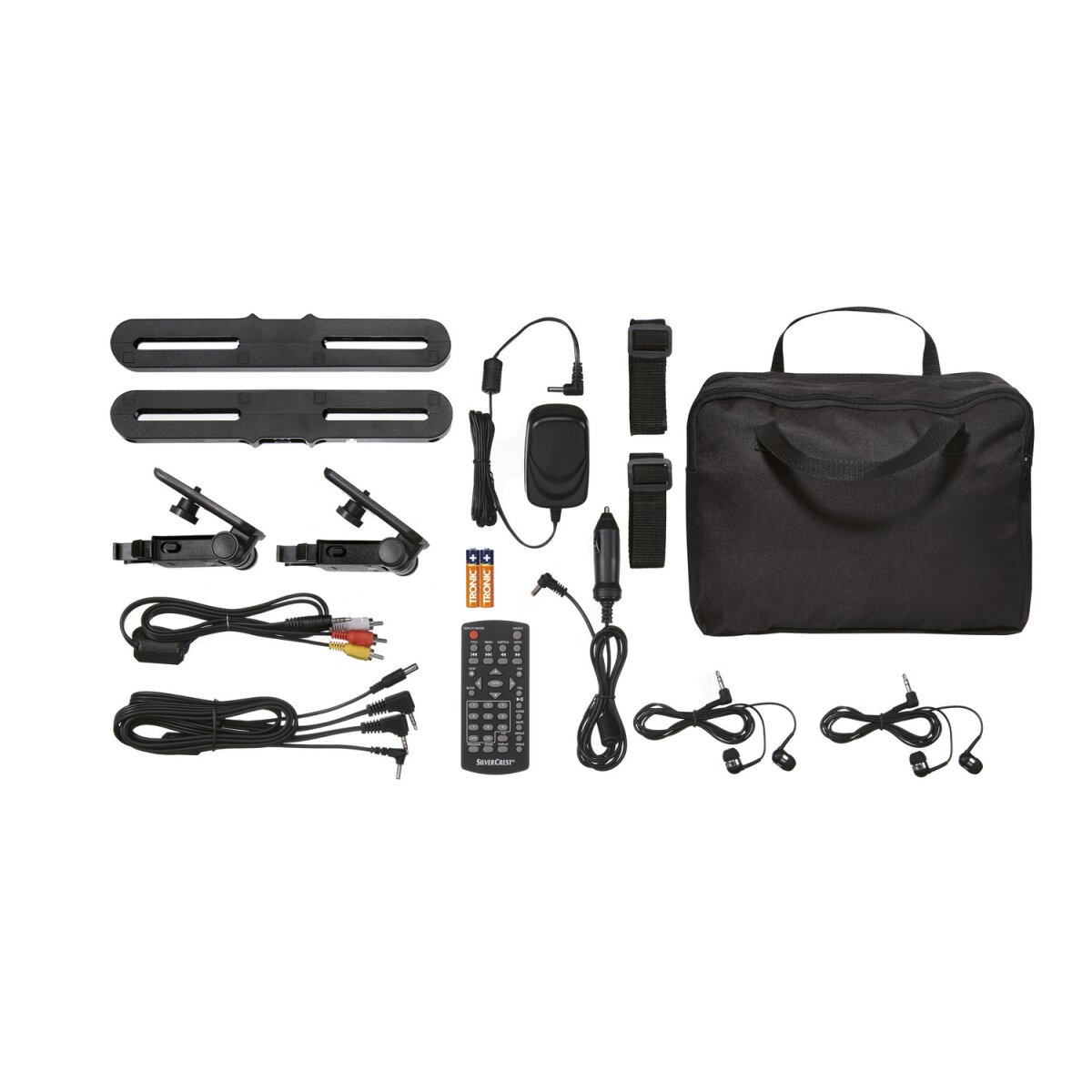 SILVERCREST® Tragbarer DVD-Player »SPDP 18 A1«, mit 2 Bildschirmen - B-Ware sehr gut