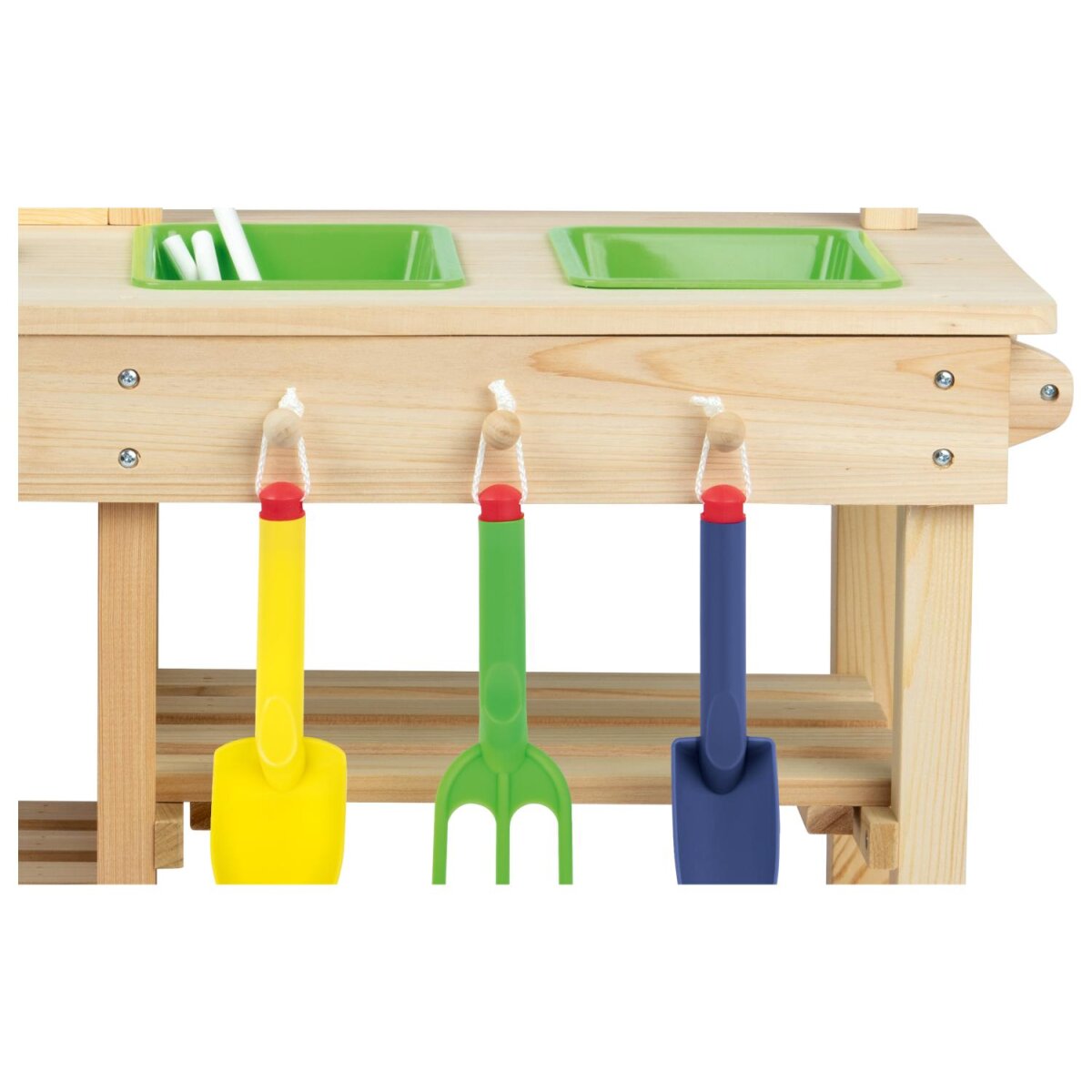 Playtive Outdoorküche, stabile Konstruktion aus Echtholz - B-Ware sehr gut