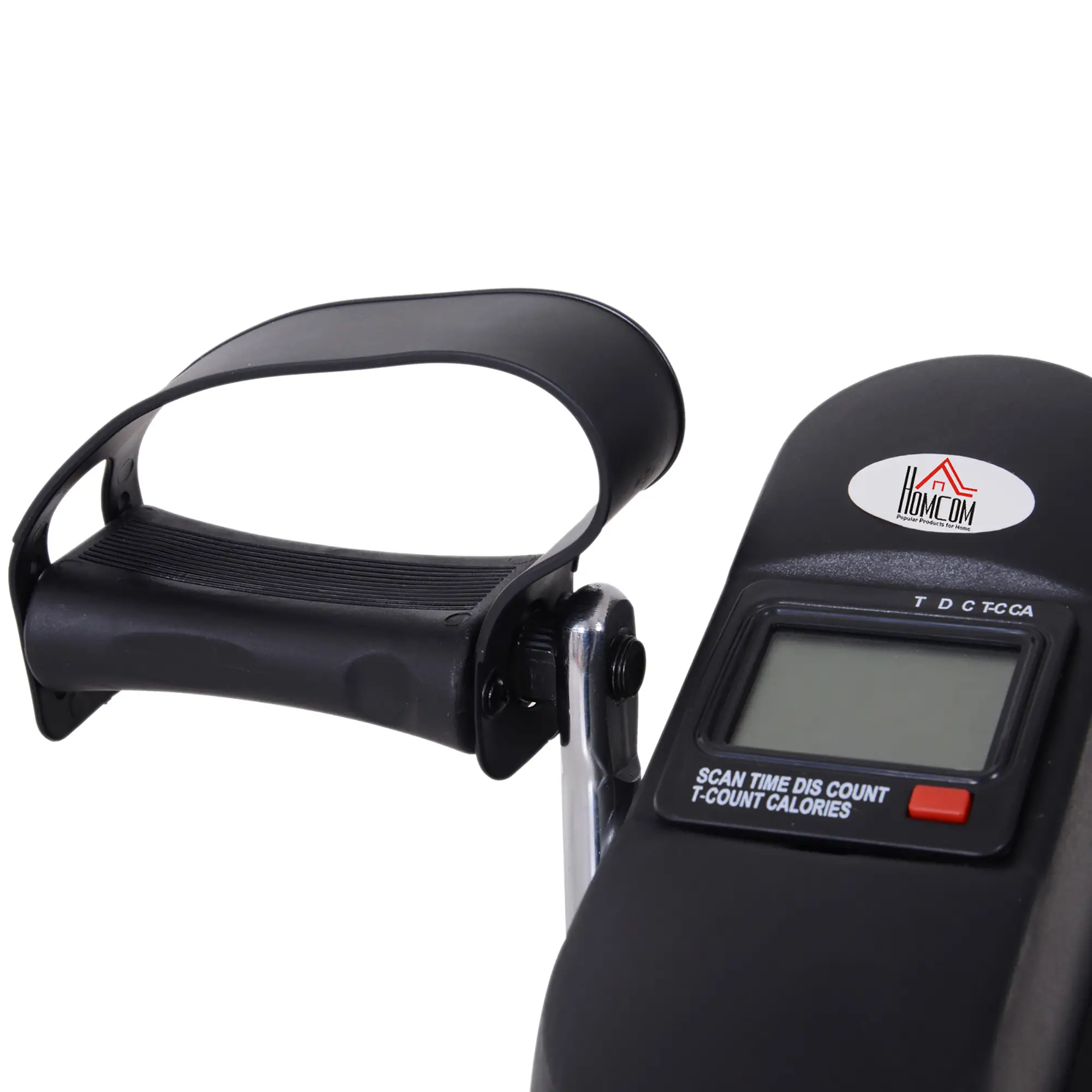 HOMCOM Mini Bike Pedaltrainer mit LCD-Display, verstellbarer Widerstand