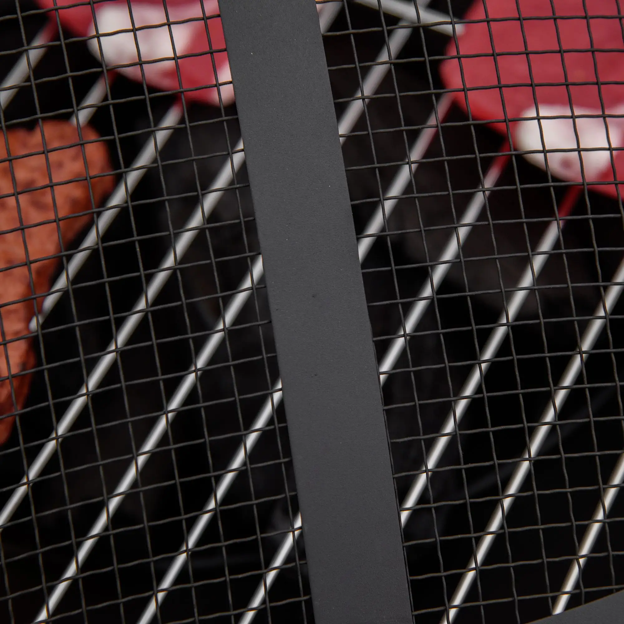 Outsunny Feuerschale BBQ-Grill 2-in-1 Bronzeoptik