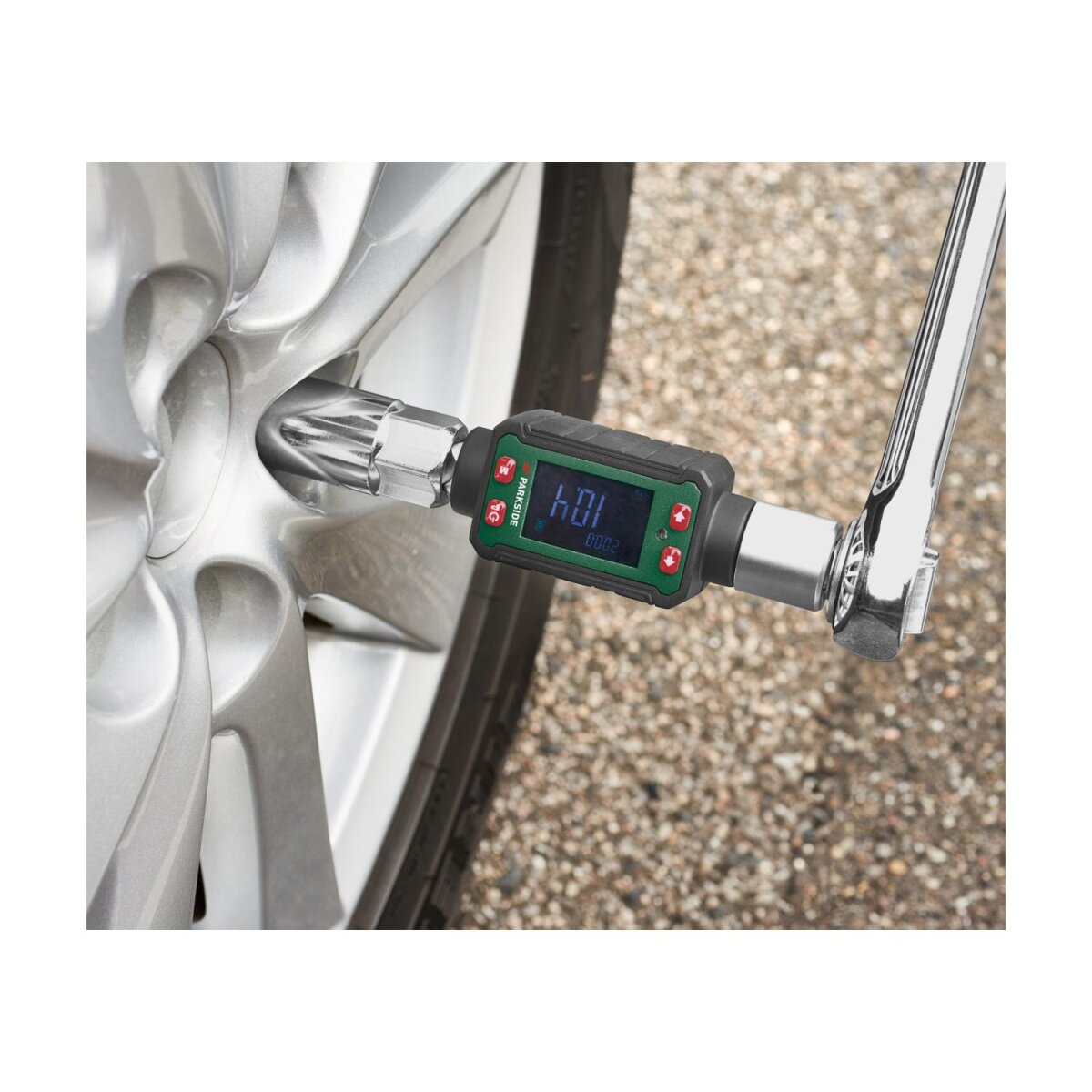 PARKSIDE® Digitaler Drehmomentadapter, inkl. Batterien - B-Ware neuwertig