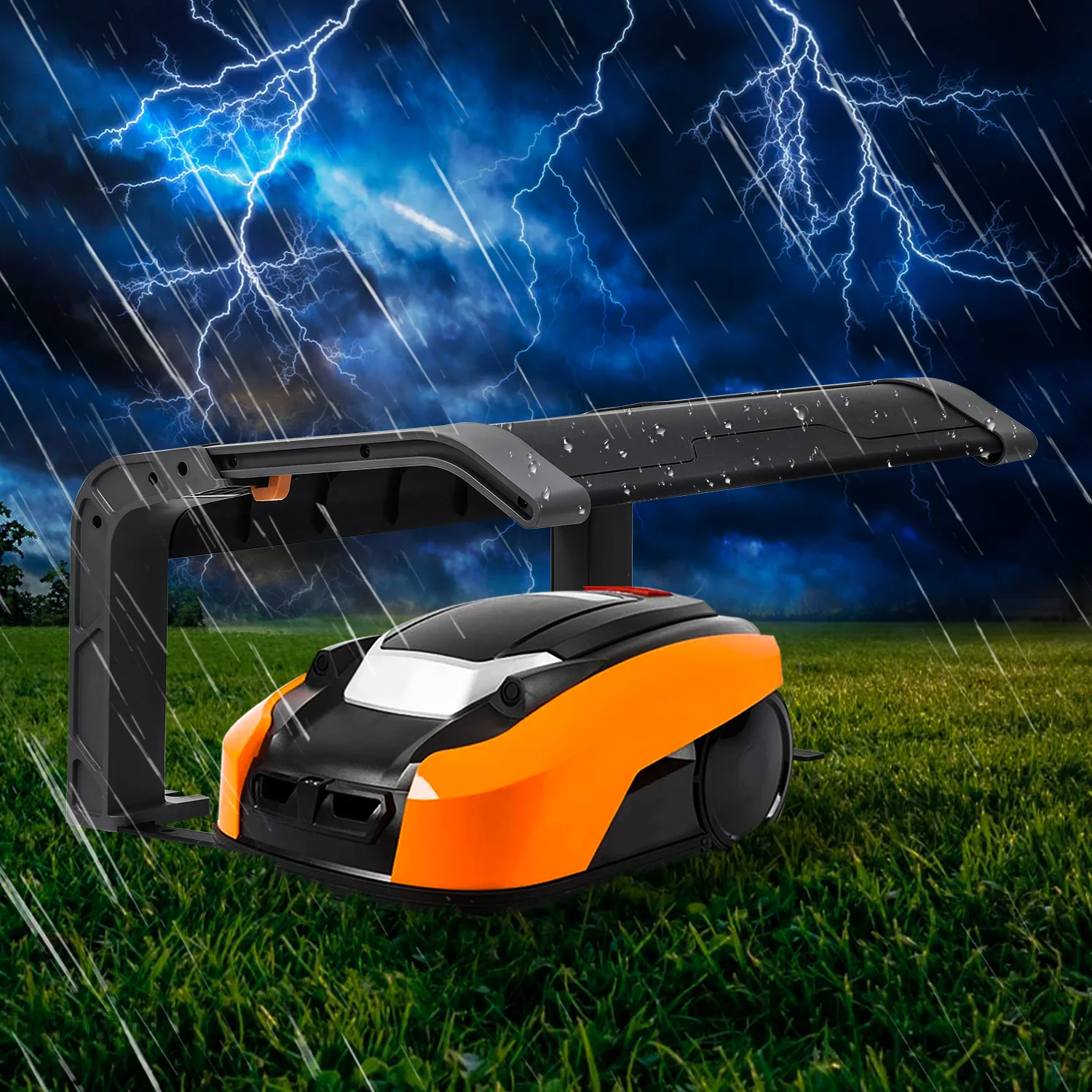 Sonnewelt Rasenmher Garage Klappbar