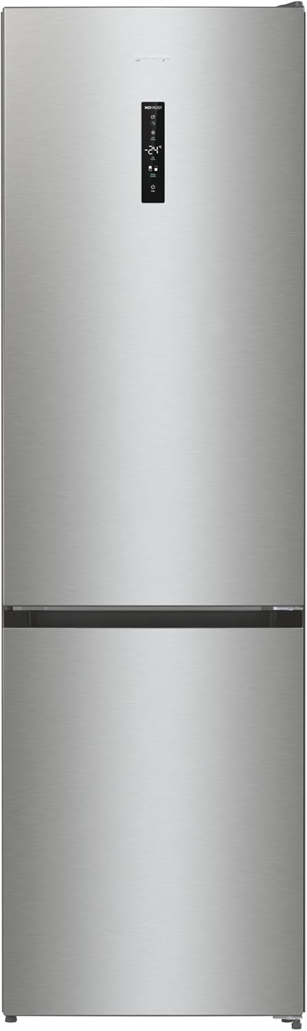 Gorenje N 619EAW4 Kühl-Gefrier-Kombination / LED Display / 186 cm / 300 l / NoFrostPLus / Gemüsefach mit Feuchteregler / FastFreeze / weiß