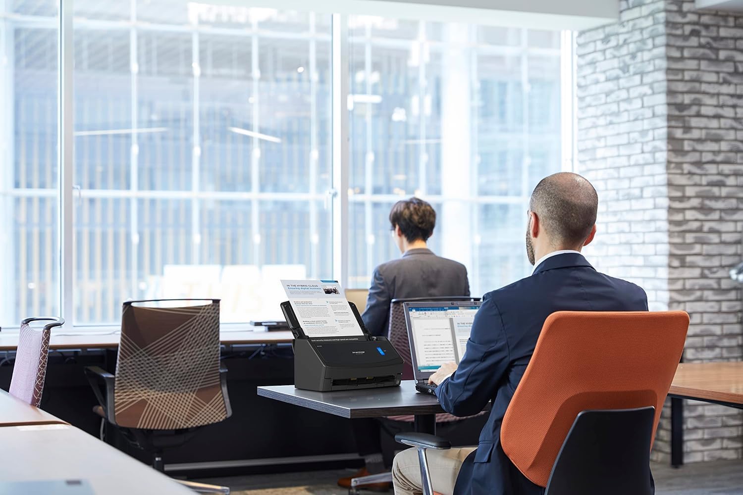 ScanSnap iX1400 Desktop Dokumentenscanner (Schwarz) - A4, Duplex, USB 3.2 mit ADF