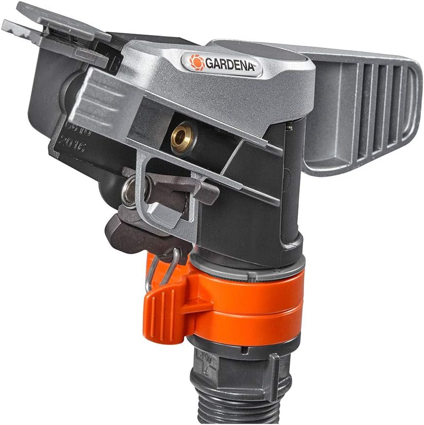 Gardena Comfort Vielflchenregner AquaContour Automatic: Flchenbewsserung für die individuelle Bewsserung nahezu jeder Gartenkontur, einfache Programmierung, Reichweite 2,5-10,5 m (8133-20)