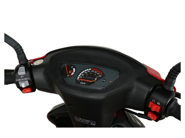 Motorroller CityLeader 50 ccm EURO 5 inkl. Topcase