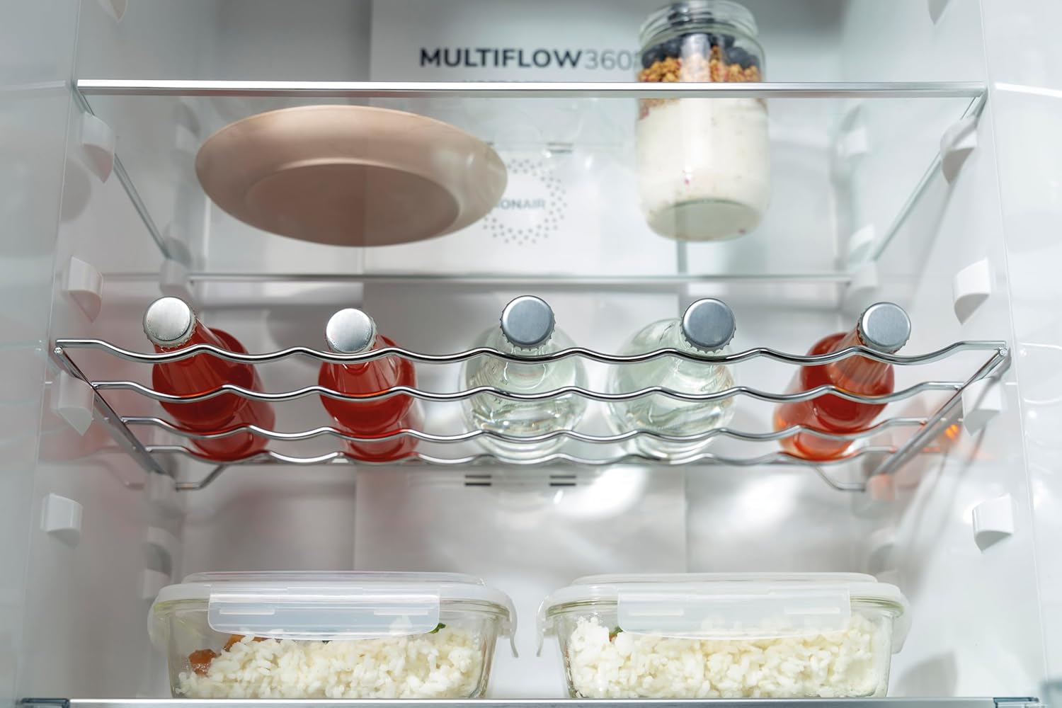 Gorenje N 619EAW4 Kühl-Gefrier-Kombination / LED Display / 186 cm / 300 l / NoFrostPLus / Gemüsefach mit Feuchteregler / FastFreeze / weiß