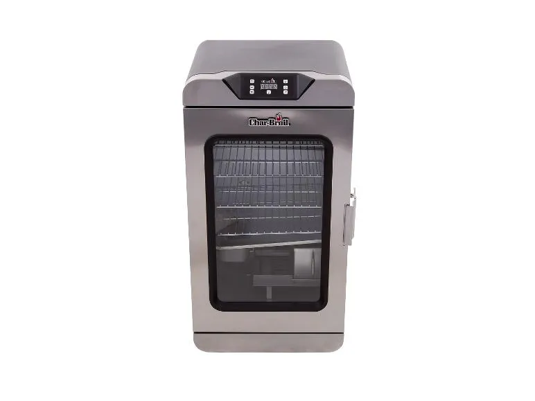 Elektro-Räucherofen, mit LED-Display und stufenloser Temperaturregelung