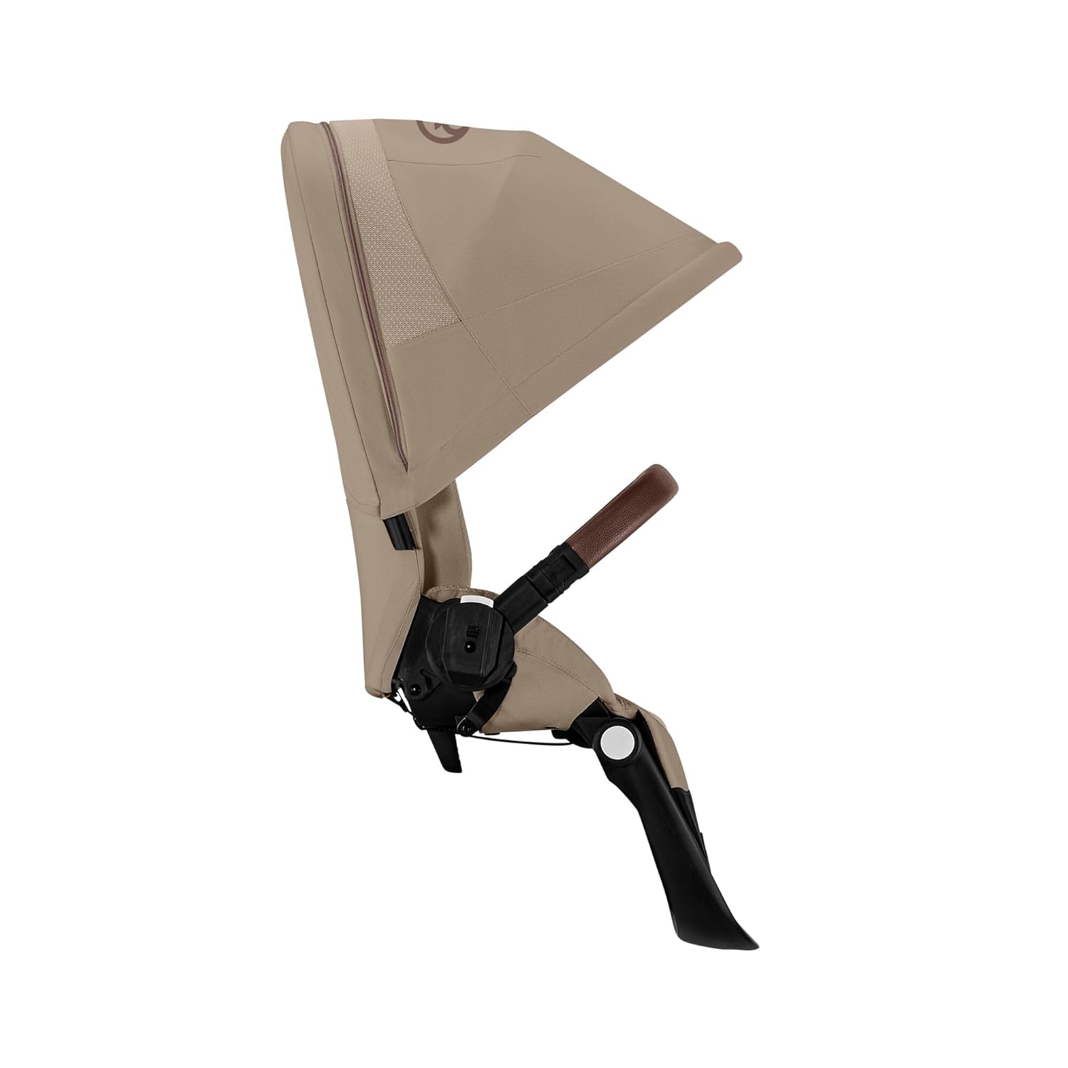 CYBEX Gold Sitzeinheit für Kinderwagen GAZELLE S und e-GAZELLE S, Ab Geburt bis ca. 4 Jahre, Moon Black